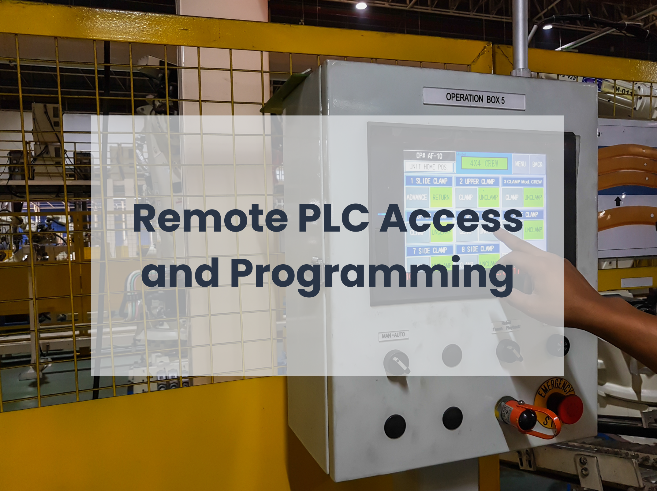 Remote PLC Access and Programming