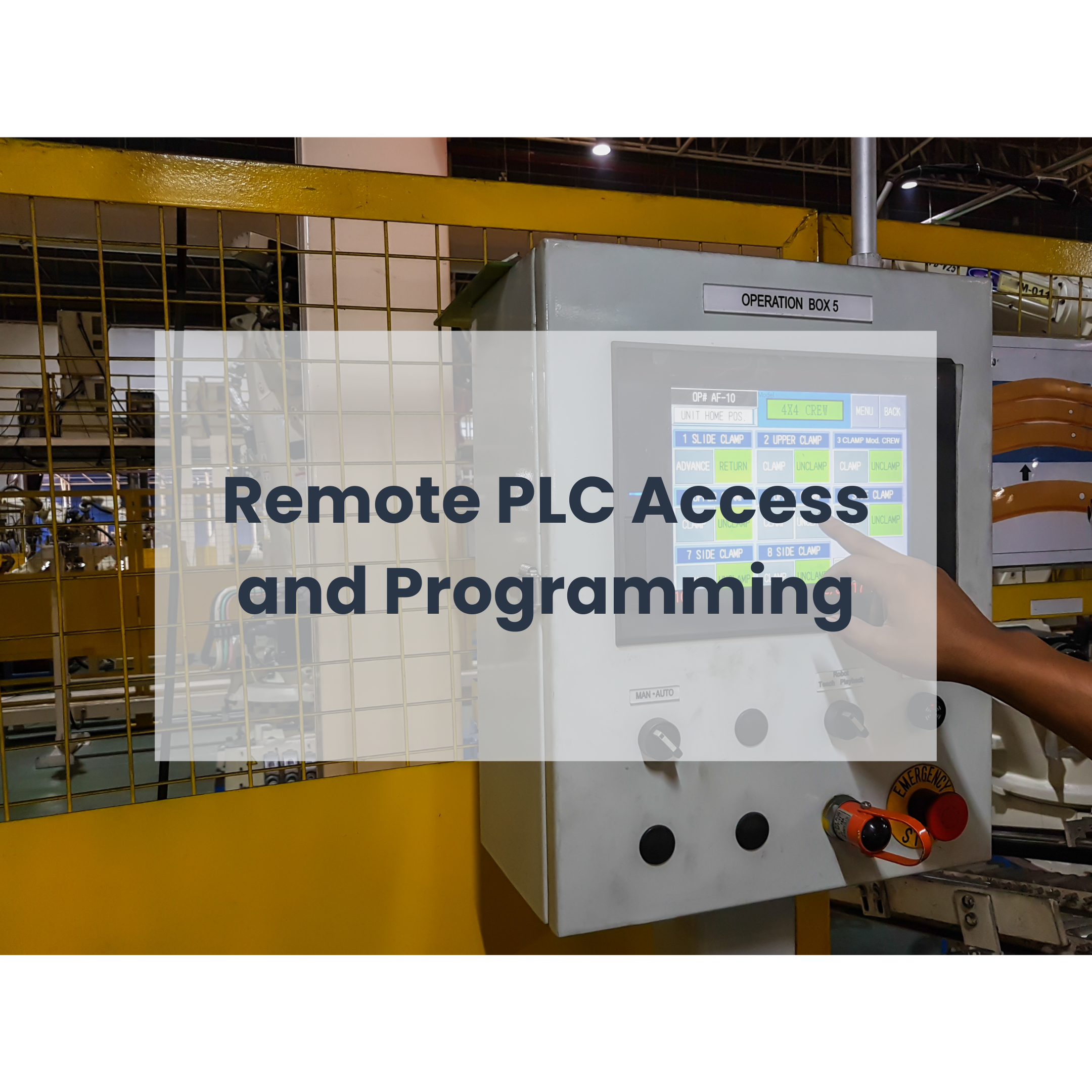 Remote PLC Access and Programming